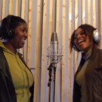 Miriam and Lusanda singing